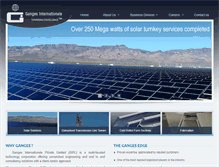 Tablet Screenshot of gangesintl.com